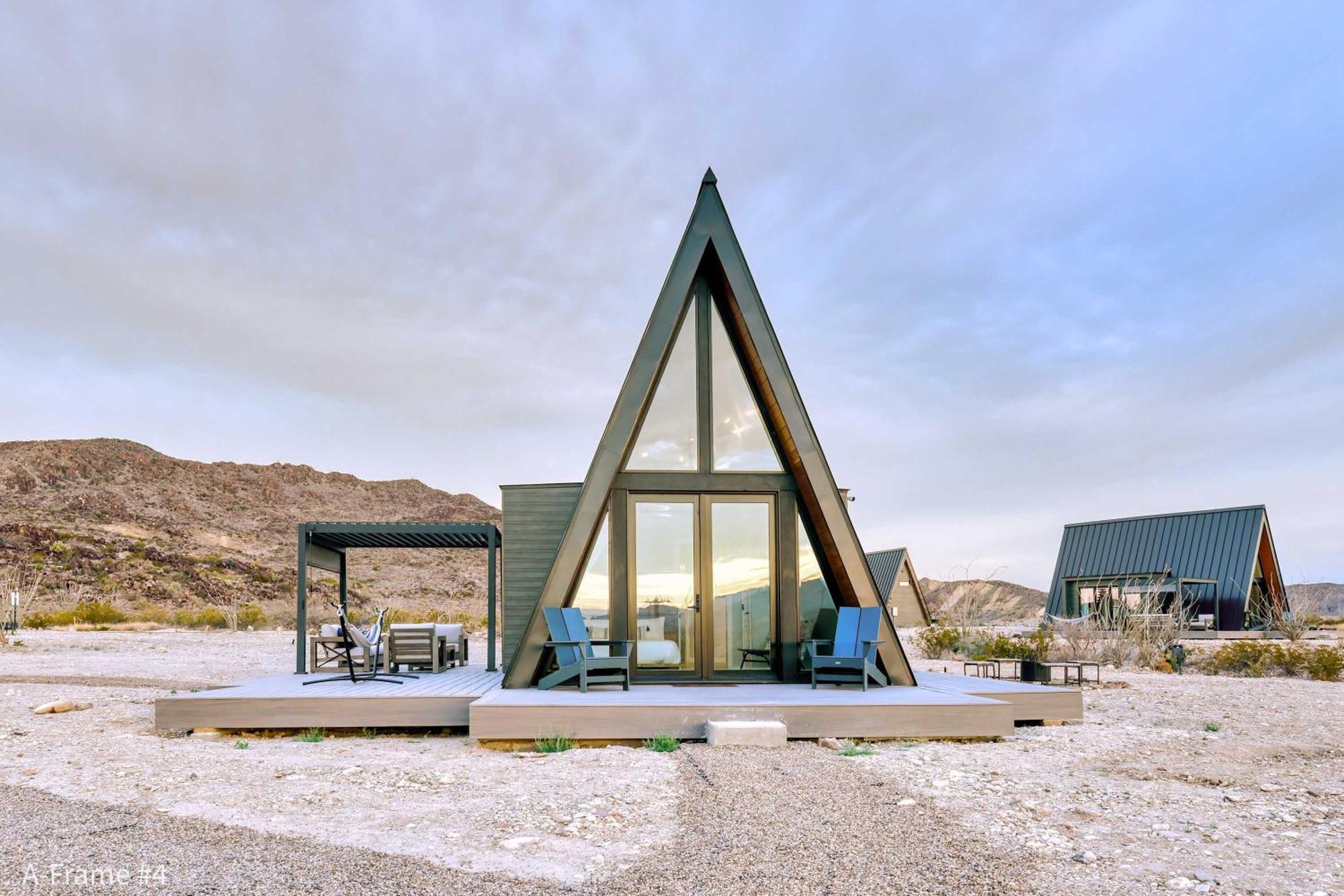Stardust Big Bend Luxury A-Frame#4 Great Views Villa Терлингуа Екстериор снимка
