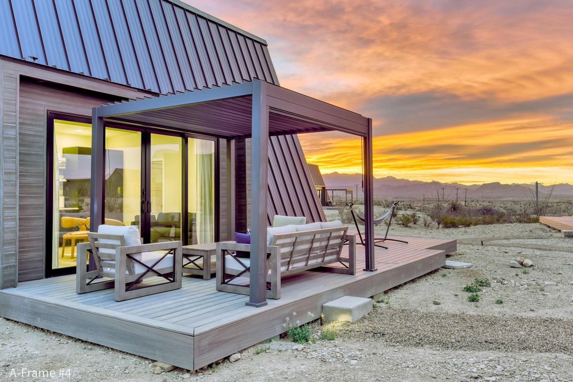 Stardust Big Bend Luxury A-Frame#4 Great Views Villa Терлингуа Екстериор снимка
